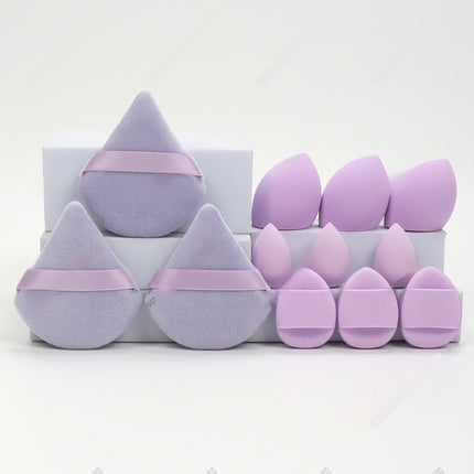 12-piece Makeup Sponge Puff Set