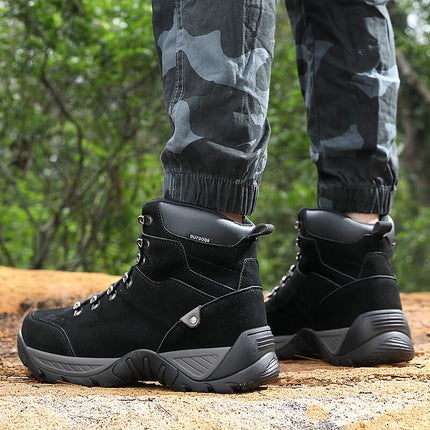 Middle High Top Autumn And Winter Mountaineering Plus Size Hiking Boots