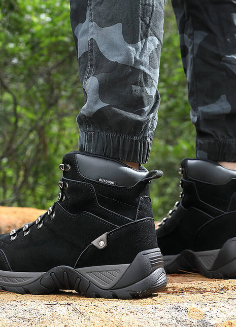 Middle High Top Autumn And Winter Mountaineering Plus Size Hiking Boots