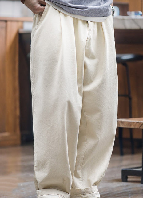 Loose Wide Leg Casual Pants For Men