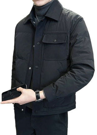 Men's Fashion Personalized Fashionable All-match Down Jacket