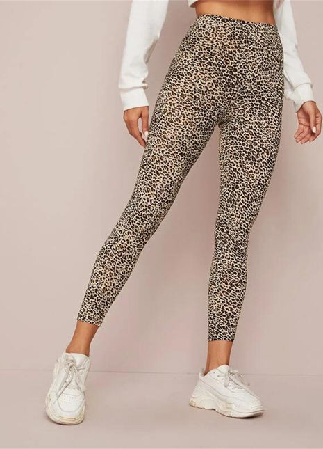 Printed Stretch High Waist Belly-contracting Yoga Pants
