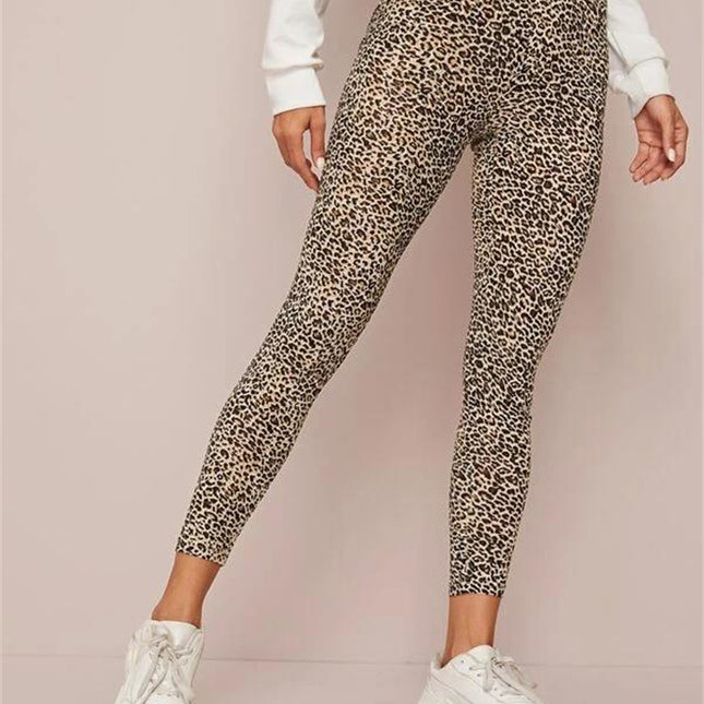 Printed Stretch High Waist Belly-contracting Yoga Pants
