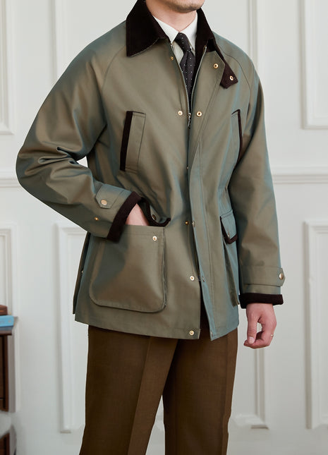 Vintage Jacket Blended Outdoor Waterproof Jacket