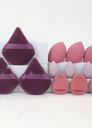 12-piece Makeup Sponge Puff Set