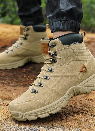 Middle High Top Autumn And Winter Mountaineering Plus Size Hiking Boots
