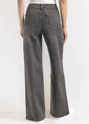 Simple Straight Loose Jeans