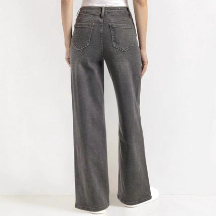 Simple Straight Loose Jeans