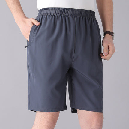 Solid Color Black Loose High Waist Comfort Breathable Breeches