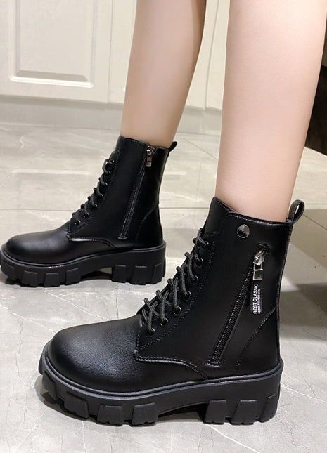 Fashionable High-top Boots