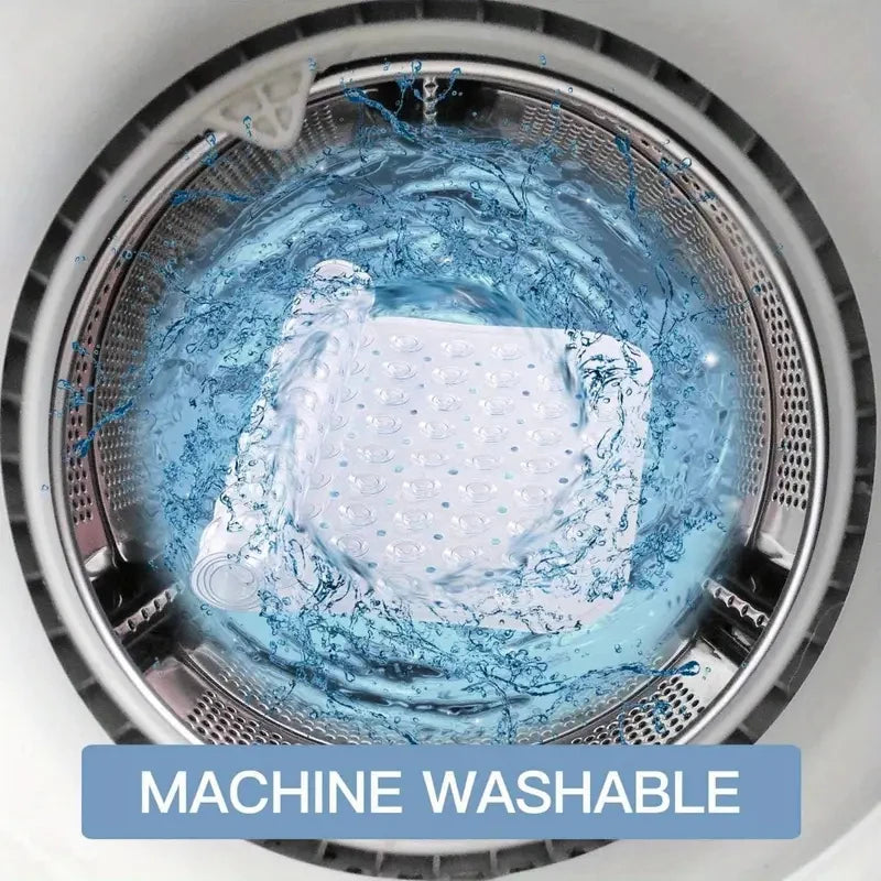 1pc 40x16in Extra-Long Anti-Slip Bathtub Mat with Massage Texture,