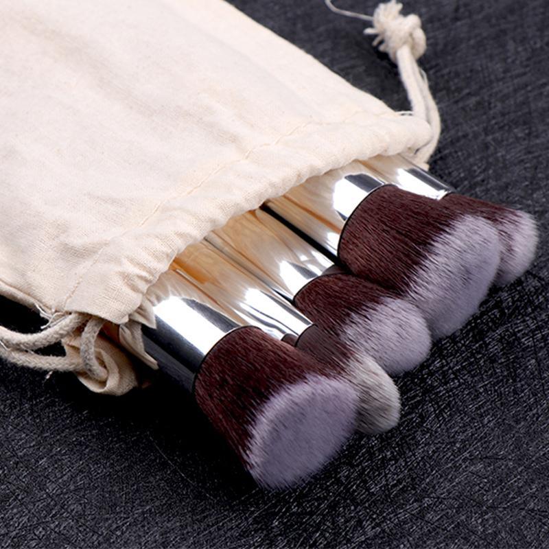 11-Piece Bamboo Makeup Brush Set – Eco-Friendly Beauty Tools with Case