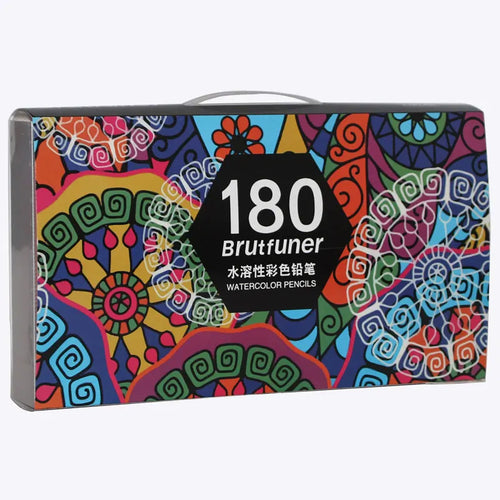 Brutfuner Oil-Based Colored Pencils – Professional Wood Pencil Set (48–180 Colors)