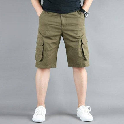 Side Pocket Cargo Shorts, Comfortable Casual Fit