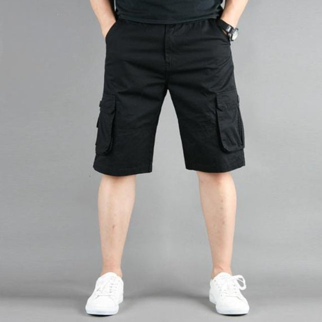 Side Pocket Cargo Shorts, Comfortable Casual Fit