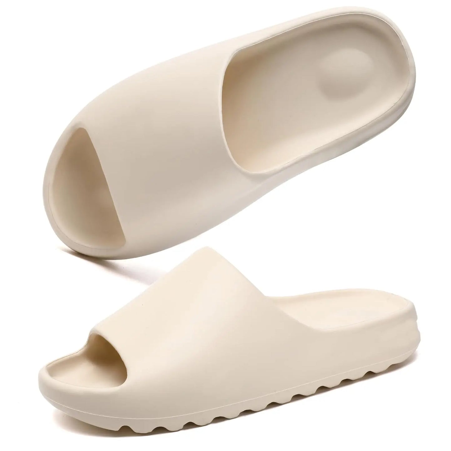 Unisex Cloud Slides, Soft EVA Comfort Slippers for Men & Women