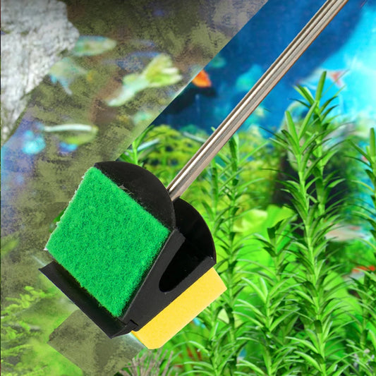 Aquarium Fish Tank Glass Plant Cleaning Brushes Floating Clean Window
