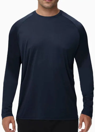 Mens UPF 50+ UV Sun Protection Long Sleeve Shirt