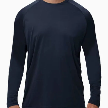 Mens UPF 50+ UV Sun Protection Long Sleeve Shirts Quick Dry SPF Rash Guard for Fishing Hiking Swimming Running Outdoor Activitie