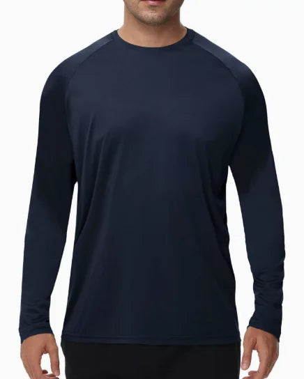 Mens UPF 50+ UV Sun Protection Long Sleeve Shirt