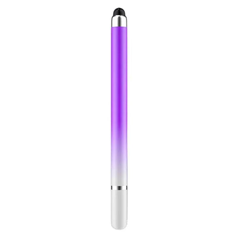 Dual-Tip Stylus with Disc & Soft Silicone Head