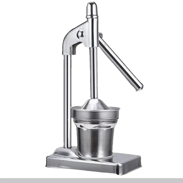 Manual Citrus Press Juicer, Heavy-Duty Stainless Steel Lemon & Lime Extractor
