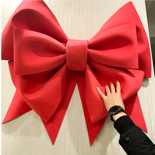 Large Christmas Bow Decoration, EVA Tree & Party Décor Prop