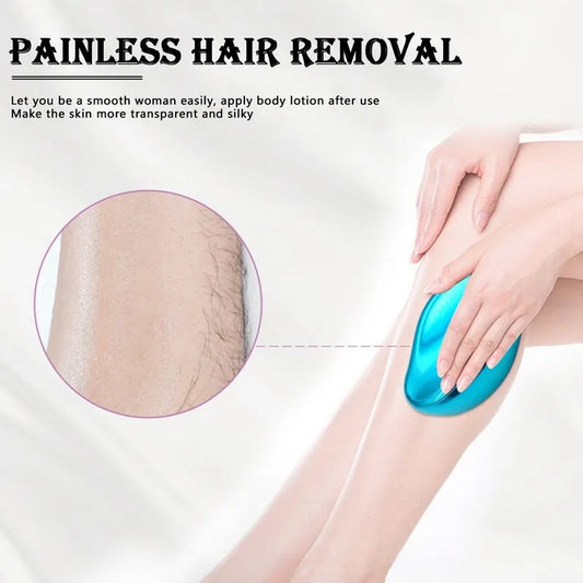 Glass Hair Remover – Exfoliating Beauty Tool for Smooth Skin at Home