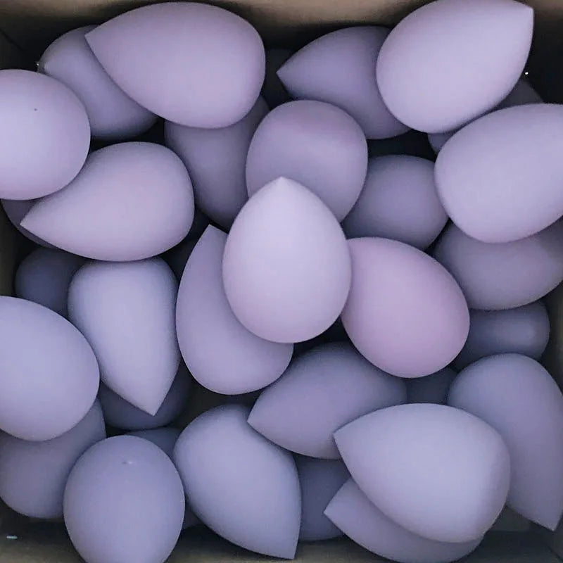 50-Piece Mini Makeup Sponge Set, Soft Water Drop Foundation & Concealer Blending Puffs
