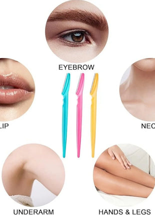 5-30PCS Eyebrow Razor Set