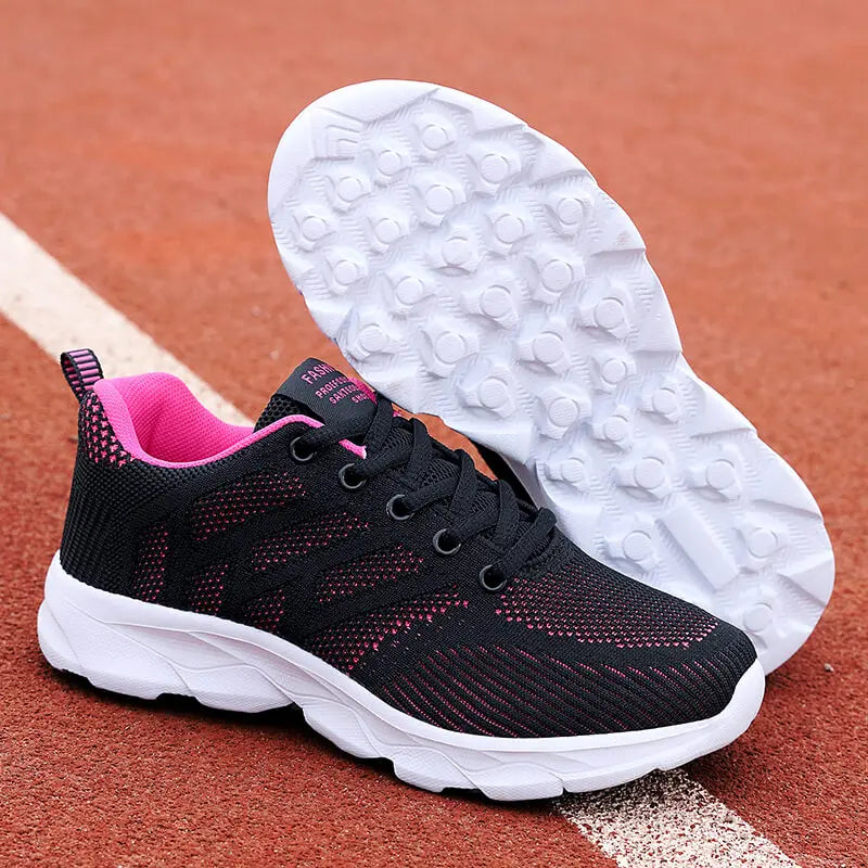 Women’s Mesh Sneakers, Lightweight Breathable Walking Shoes