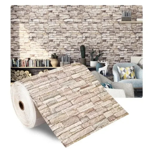 3D Foam Wall Panels – Self-Adhesive (70cm x 2m)