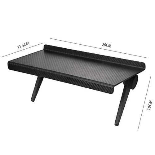 Adjustable Screen Storage Rack – TV & Computer Monitor Shelf for Router & Accessories