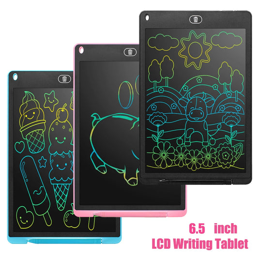 6.5-Inch LCD Writing Tablet for Kids – Erasable Drawing Board & Educational Toy