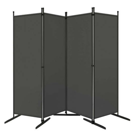 Foldable Privacy Screen Room Divider, 3/4 Panel Freestanding Partition for Home & Patio