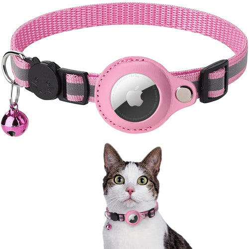 Reflective AirTag Pet Collar for Cats