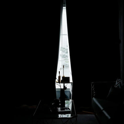 Modern 2-Piece Blackout Curtains, Rod Pocket Window Panels for Bedroom, Living Room & More