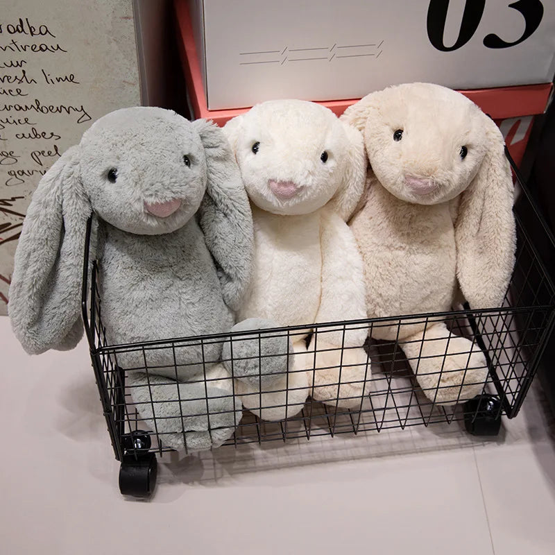 Soft Lop Rabbit Plush Toy – Cute Long-Eared Stuffed Bunny Doll