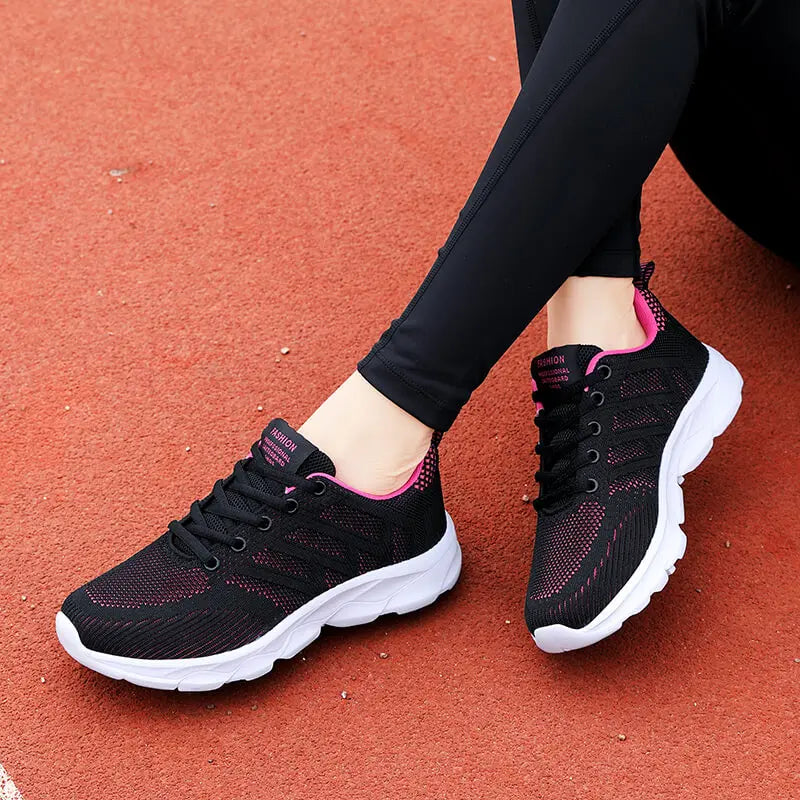 Women’s Mesh Sneakers, Lightweight Breathable Walking Shoes