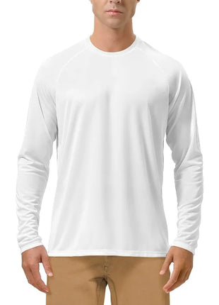 Mens UPF 50+ UV Sun Protection Long Sleeve Shirt