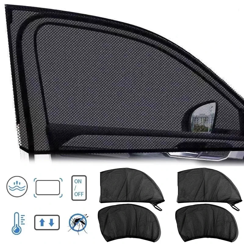 Universal Car Sunshade SUV UV Protection Anti-Mosquito Side Window
