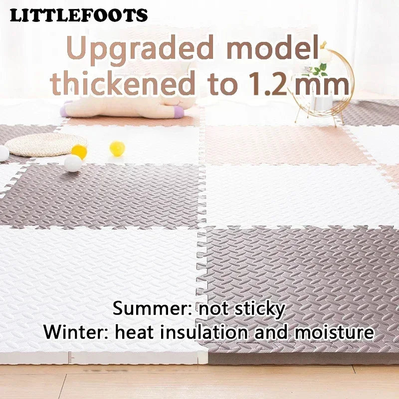 Interlocking Baby Play Mat – Soft Foam Floor Tiles (4–16pcs)