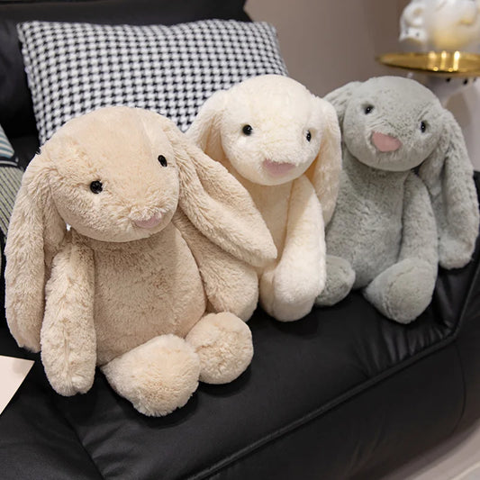 Soft Lop Rabbit Plush Toy – Cute Long-Eared Stuffed Bunny Doll