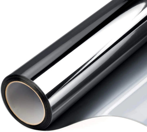 AFDB One Way Window Film, Mirror Effect Tint Glass Covering for Home