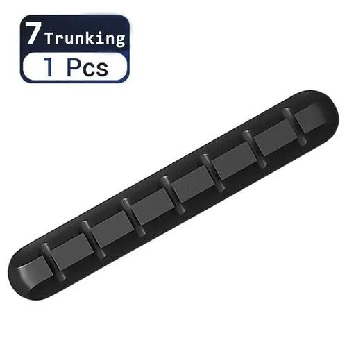 Stick-On Cable Organizer – Easy Cord Management for Office & Electronics