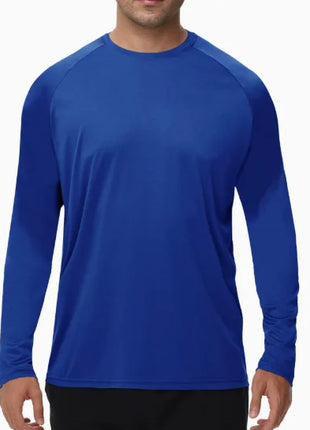 Mens UPF 50+ UV Sun Protection Long Sleeve Shirt