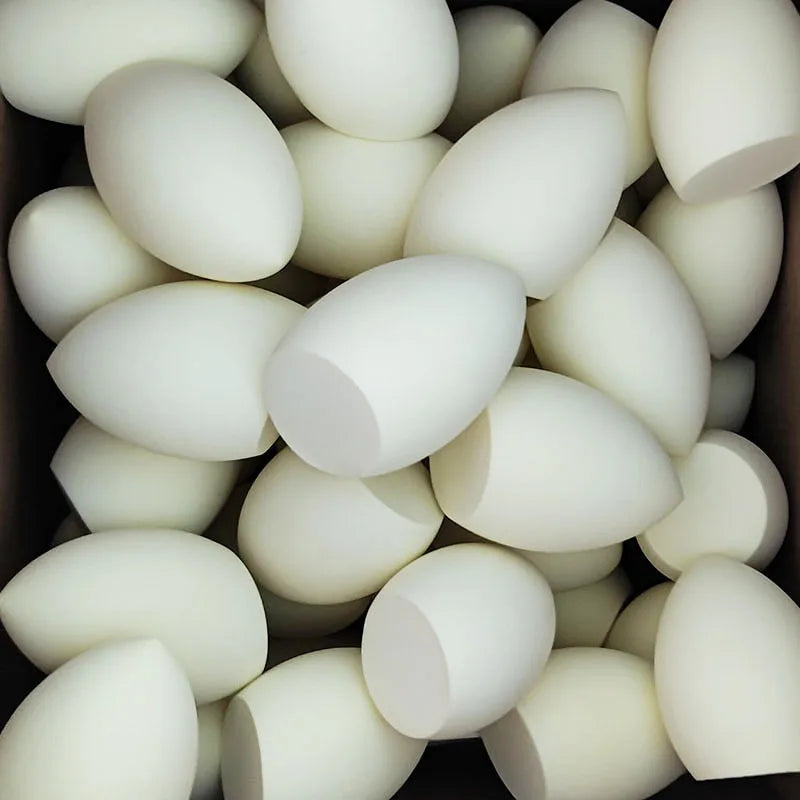 50-Piece Mini Makeup Sponge Set, Soft Water Drop Foundation & Concealer Blending Puffs