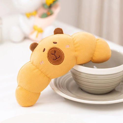 New Cartoon Egg Stuffed Toy Expression Food Bread Toast Series