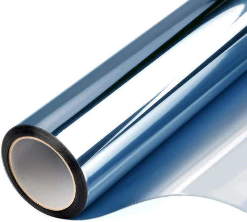 AFDB One Way Window Film, Mirror Effect Tint Glass Covering for Home