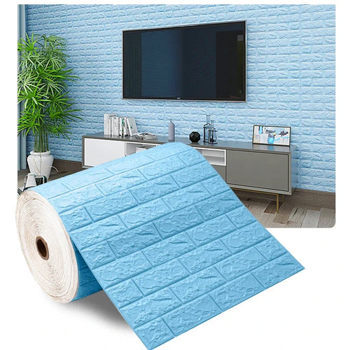 3D Foam Wall Panels – Self-Adhesive (70cm x 2m)